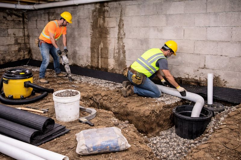 Wet Basement Repair in Grand Rapids, MI