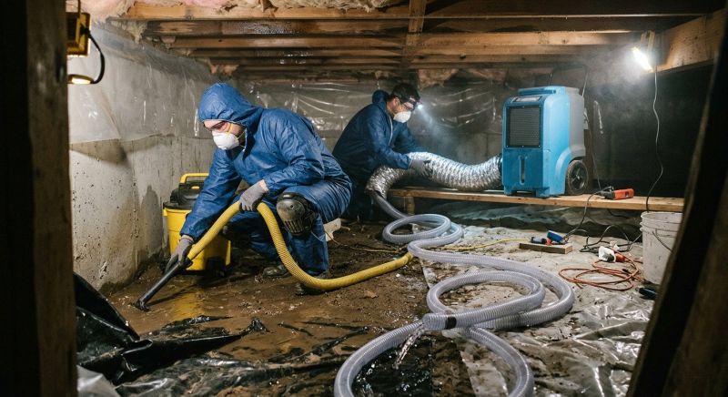 Basement Water Cleanup in Scottsdale, AZ