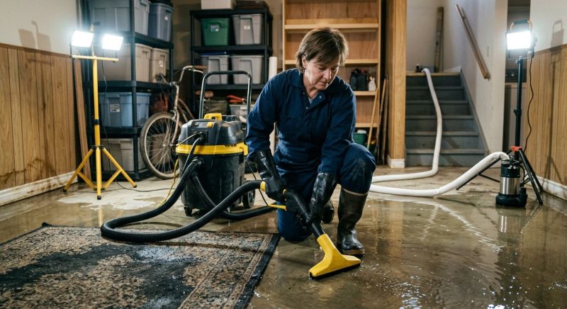Basement Water Removal in Phoenix, AZ