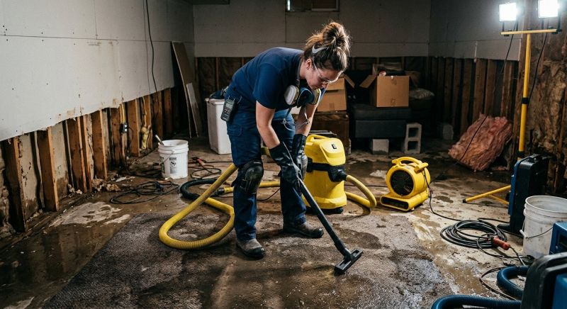 Flood Cleanup Service in Gilbert, AZ