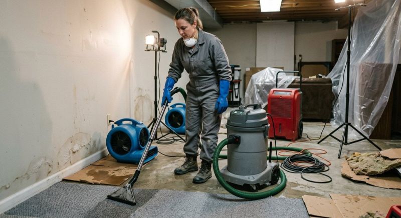 Flooded Basement Cleanup in Scottsdale, AZ