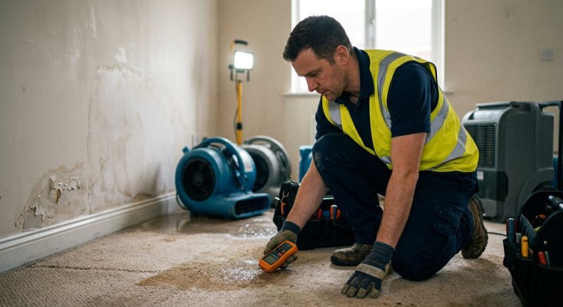 Water Damage Cleanup in Gilbert, AZ