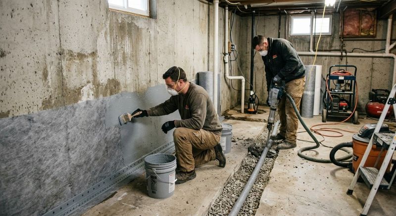 Wet Basement Repair in Fort Wayne, IN